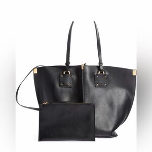 Chloe-Vick Leather Tote Bag - Black 1190